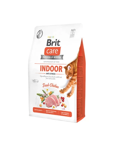 Needion - Brit Grain Taze İndoor Anti Stress Tahılsız Yetişkin Kedi Maması