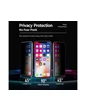 Needion - BufaloGlass iPhone X / XS Premium Privacy Ekran Koruyucu Siyah-Gri