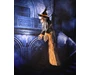 Needion - Cadılar Bayramı Halloween Sensörlü Işıklı Sesli Cadı 145 cm