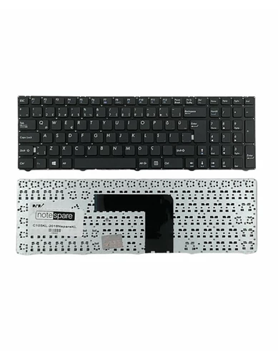 Needion - Casper Nirvana C5D.5200-4L45A Uyumlu Laptop Klavye Siyah TR