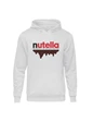 Needion - Casual Nutella Beyaz Kapşonlu Hoodie Unisex S Beyaz