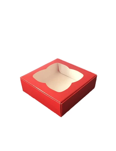 Needion - Çerçeveli Karton Kutu 9X9X3 CM (50 Adet)