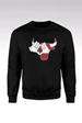 Needion - Chicago Bulls 38 Siyah Sweatshirt L
