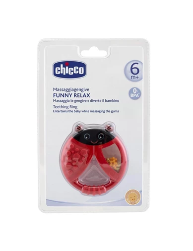 Needion - Chicco Funny Relax Diş Kaşıyıcı - Uğur Böceği