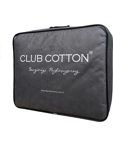 Needion - Club Cotton 3D Çift Kişilik Yatak Örtüsü Hollis