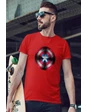 Needion - CPT America Kırmızı Erkek Tshirt - Tişört XXL