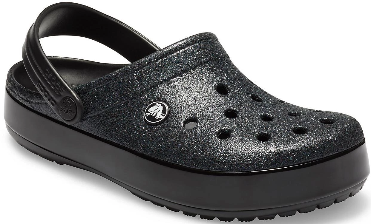 Glitter clog clearance crocs