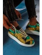 Needion - Diadof  Dijital Baskı Ayakkabı R044 Jamaika Renkli Renkli 41