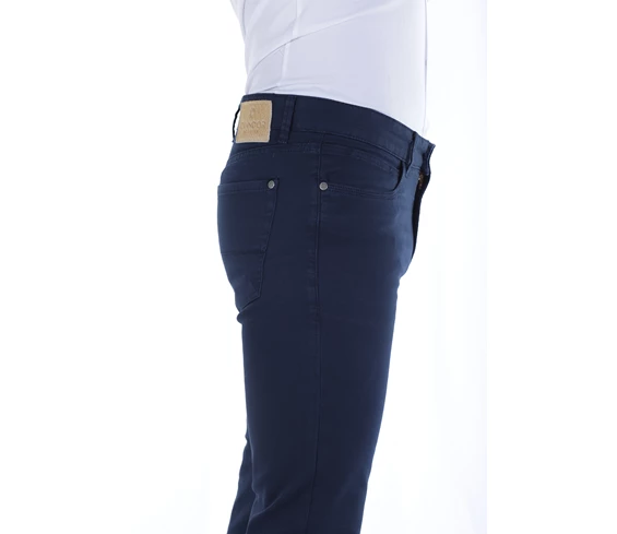 Needion - Diandor Beş Cepli Dar Kesim Erkek Pantolon Lacivert/Navy 1913051