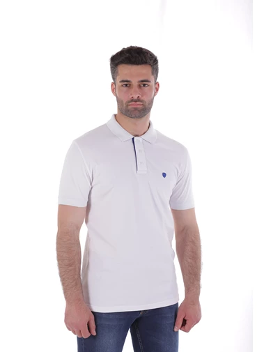 Needion - Diandor Polo Yaka Erkek T-Shirt Beyaz/White 2017023
