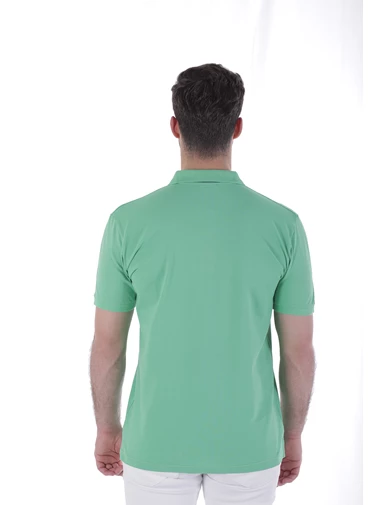 Needion - Diandor Polo Yaka Erkek T-Shirt Fıstık Yeşili/P.Green 2017023