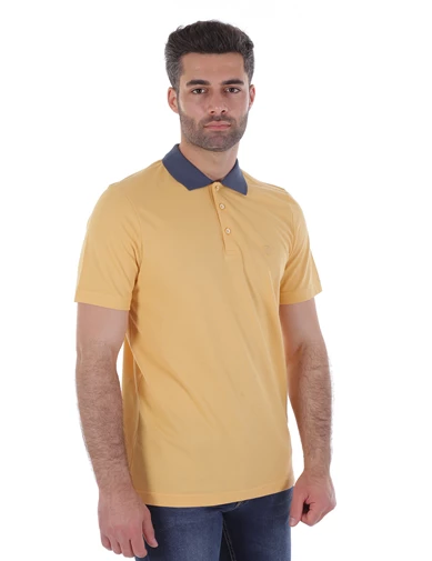Needion - Diandor Polo Yaka Erkek T-Shirt Hardal 2017003