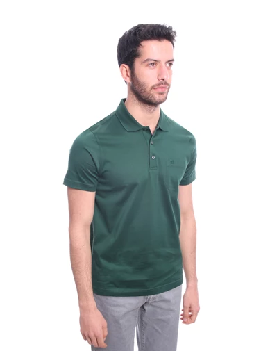 Needion - Diandor Polo Yaka Erkek T-Shirt K.Yeşil/D.Green 1817029