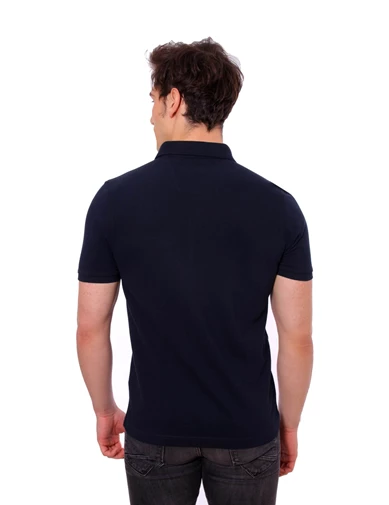 Needion - Diandor Polo Yaka Erkek T-Shirt Lacivert/Navy 1817017
