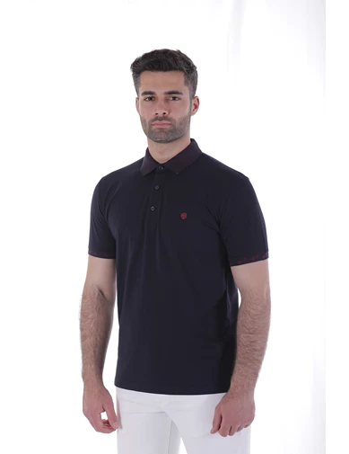 Needion - Diandor Polo Yaka Erkek T-Shirt Lacivert/Navy 2017030