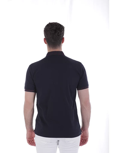 Needion - Diandor Polo Yaka Erkek T-Shirt Lacivert/Navy 2017030