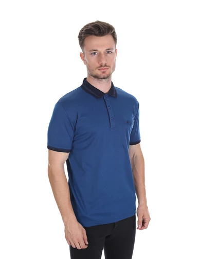 Needion - Diandor Polo Yaka Erkek T-Shirt Lacivert/Navy 2117017