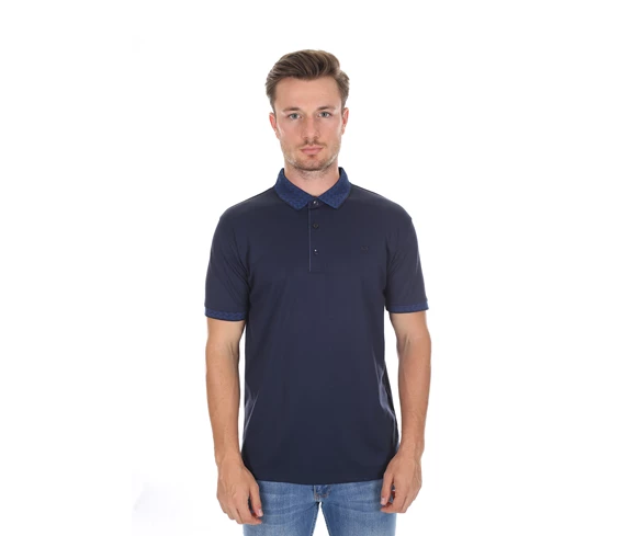 Needion - Diandor Polo Yaka Erkek T-Shirt Lacivert/Navy 2117018