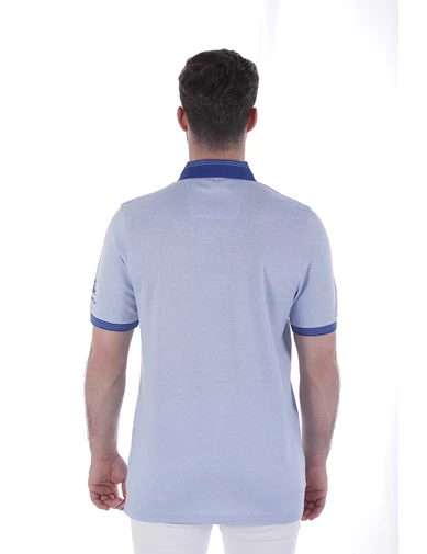 Needion - Diandor Polo Yaka Erkek T-Shirt Mavi/Blue 2017005