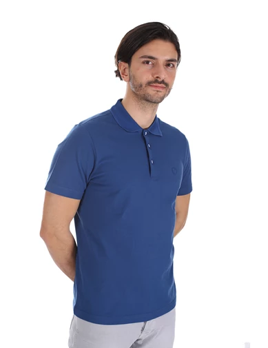 Needion - Diandor Polo Yaka Erkek T-Shirt O.İndigo 2017003