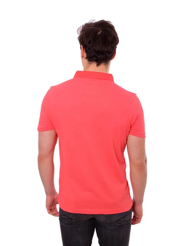 Needion - Diandor Polo Yaka Erkek T-Shirt Oranj/Orange 1817017