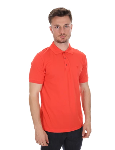 Needion - Diandor Polo Yaka Erkek T-Shirt Oranj/Orange 2117200