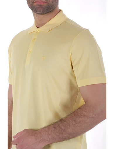 Needion - Diandor Polo Yaka Erkek T-Shirt Sarı/Yellow 2017003