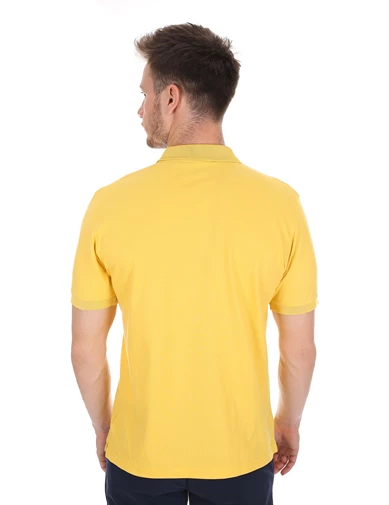Needion - Diandor Polo Yaka Erkek T-Shirt Sarı/Yellow 2117019