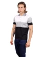 Needion - Diandor Polo Yaka Erkek T-Shirt Siyah Beyaz 1917400 Siyah Beyaz 2XL ERKEK