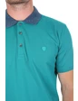 Needion - Diandor Polo Yaka Erkek T-Shirt Su Yeşili - Melanj 2117200 Su Yeşili - Melanj 2XL ERKEK