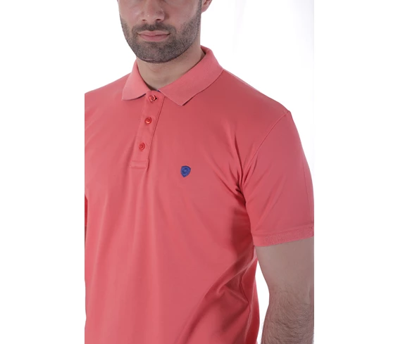 Needion - Diandor Polo Yaka Erkek T-Shirt Turuncu/Orange 2017023
