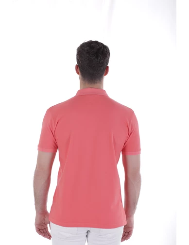 Needion - Diandor Polo Yaka Erkek T-Shirt Turuncu/Orange 2017023
