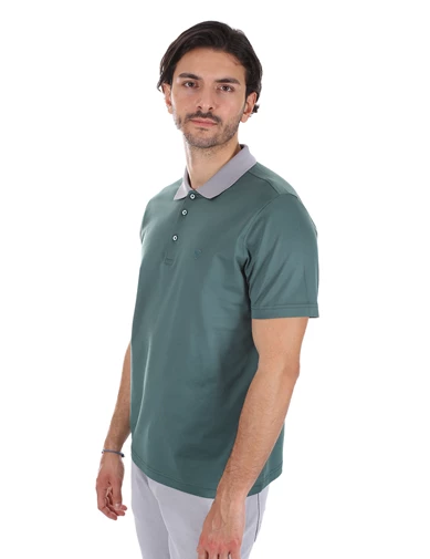Needion - Diandor Polo Yaka Erkek T-Shirt Yeşil/Green 2017000