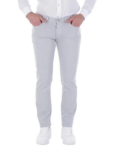 Needion - Diandor Slim Fit Erkek Pantolon Gri/Grey 1813007