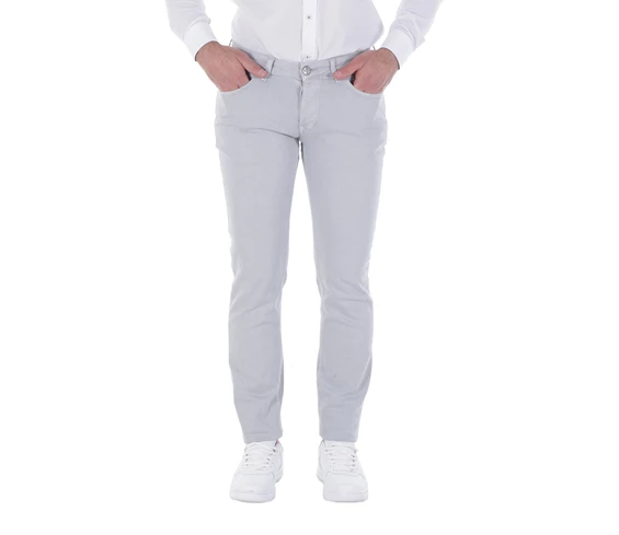 Needion - Diandor Slim Fit Erkek Pantolon Gri/Grey 1813007