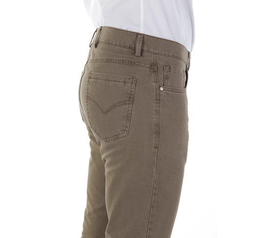 Needion - Diandor Slim Fit Erkek Pantolon Taba/Tobacco 1723020