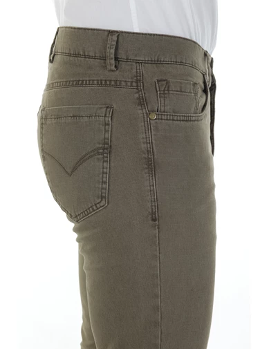 Needion - Diandor Slim Fit Erkek Pantolon Vizon/Mink 1723020
