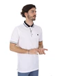 Needion - Diandor Slim Fit Polo Yaka Erkek T-Shirt Beyaz/White 2017011 Beyaz/White 2XL ERKEK