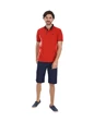 Needion - Diandor Slim Fit Polo Yaka Erkek T-Shirt Kırmızı/Red 2017011 Kırmızı/Red 2XL ERKEK