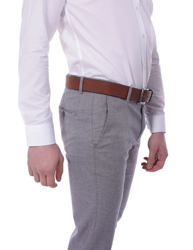 Needion - Diandor Slim Fit Yandan Cepli Erkek Pantolon 3006 Lacivert/Navy 2013006