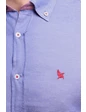 Needion - Diandor Uzun Kollu Erkek Gömlek Koyu Mavi 1912012 2XL