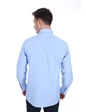 Needion - Diandor Uzun Kollu Erkek Gömlek Mavi/Blue 2012020 2XL