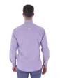 Needion - Diandor Uzun Kollu Erkek Gömlek Mor/Purple 1912007 2XL