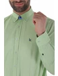 Needion - Diandor Uzun Kollu Erkek Gömlek Yeşil/Green 1912007 Yeşil 2XL