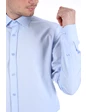 Needion - Diandor Uzun Kollu Slim Fit Erkek Gömlek A.Mavi/L.Blue 1912617 2XL