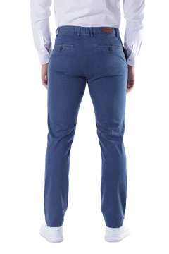 Needion - Diandor Yandan Cepli Slim Fit Düz Paça Erkek Pantolon A.Lacivert/L.Navy 2013015
