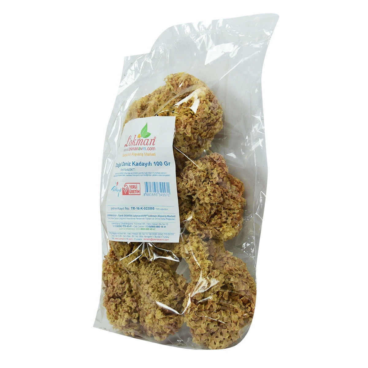 dogal yerli deniz kadayifi 100 gr paket fiyat ve ozellikleri needion