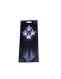 Needion - Doğum Günü Mumu Çubuklu Yıldız Modeli 4 lü Set Gümüş