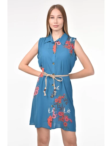 Needion - DRR Moda Gömlek Yaka Bol Kesim Tunik/Elbise