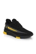 Needion - Dynamic Koşu Antrenman ve Yürüyüş Spor Ayakkabısı Sarı Siyah Siyah-Gri 37